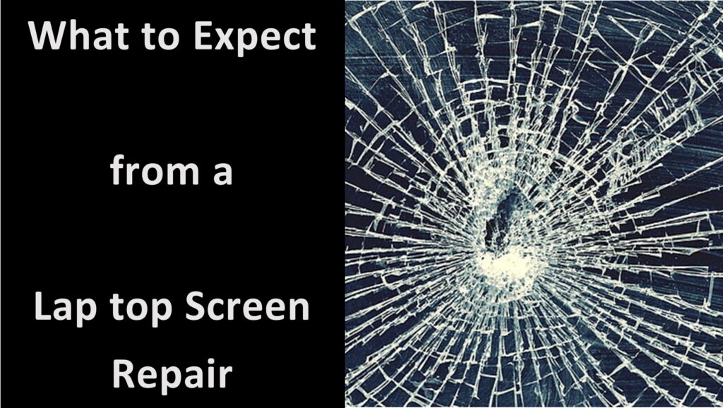broken lap top screen repair